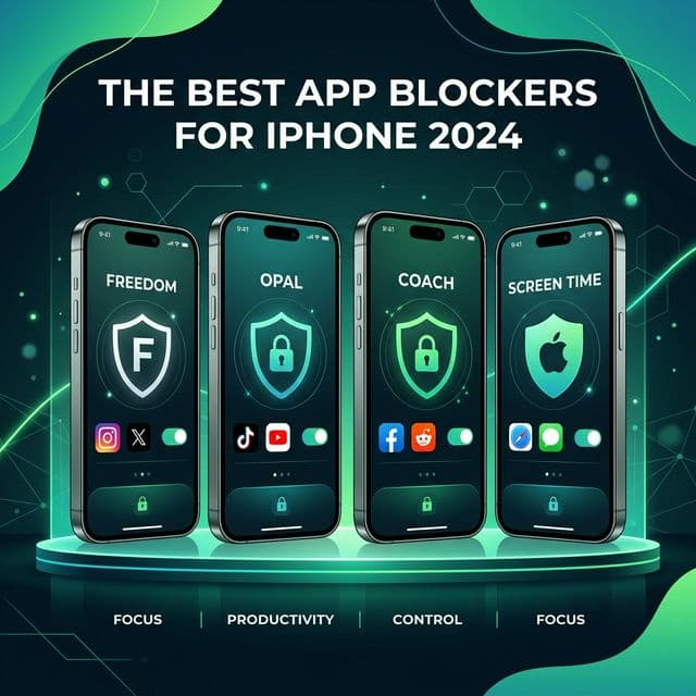 Comparison of the best app blockers for iPhone in 2026